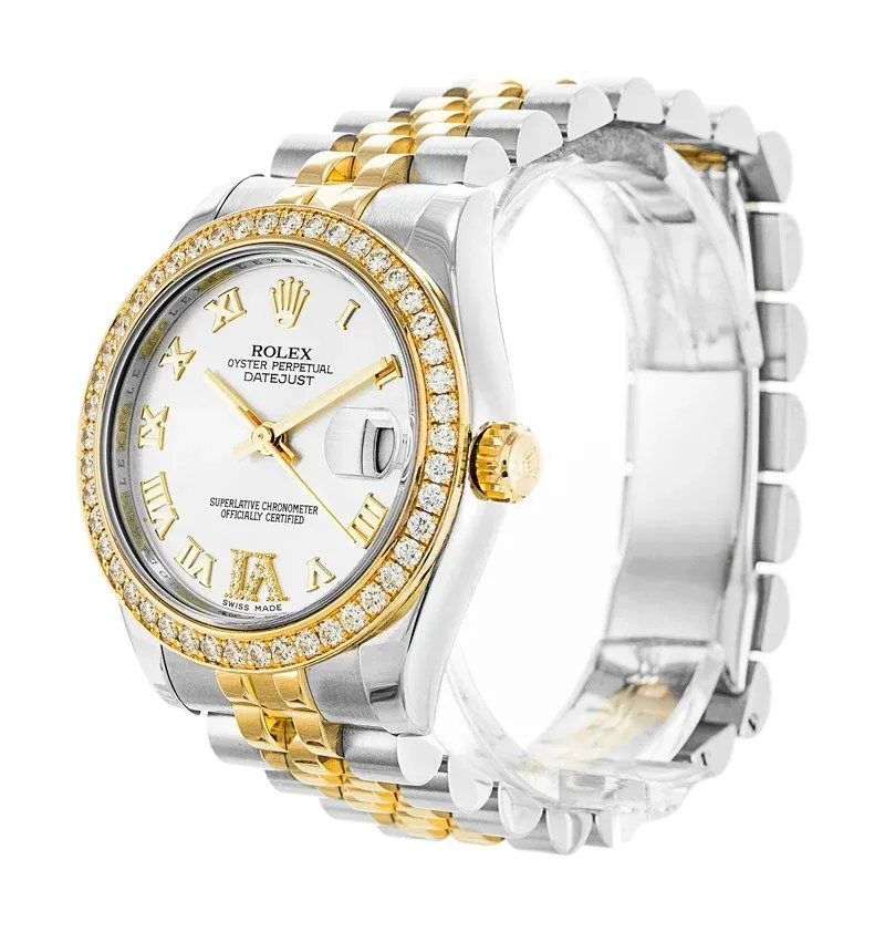 Rolex Datejust 31mm White Dial 178383