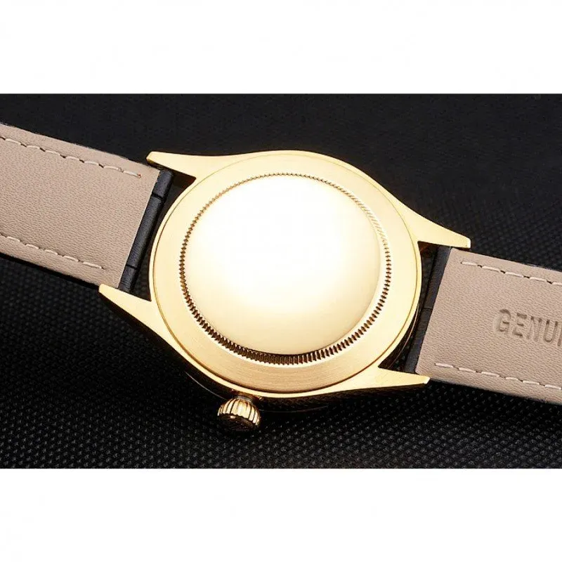 Superclone Rolex Cellini 38mm Black Dial REP016814