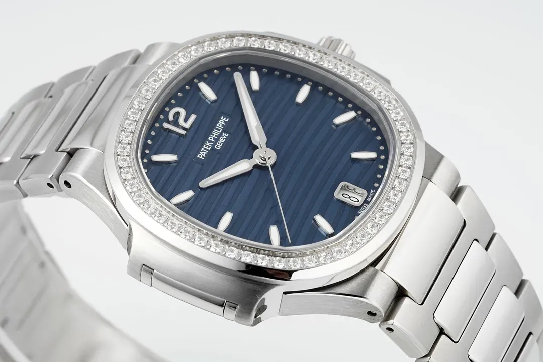 Patek Philippe Blue Nautilus Ladies Watch