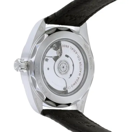 Omega Seamaster Aqua Terra Men Automatic Black Leather Watch O22013382001001