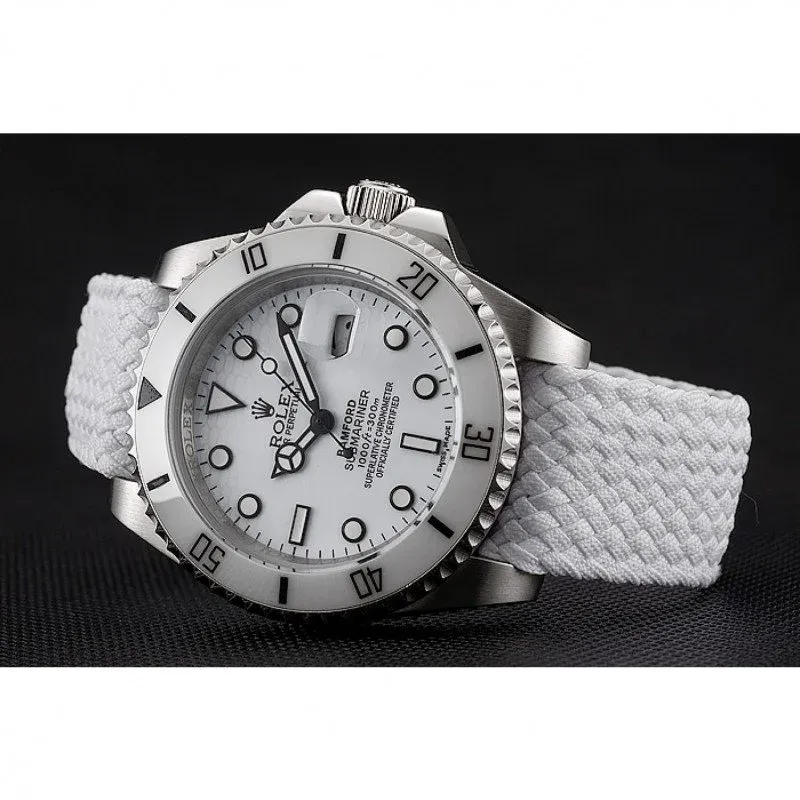 Rolex Submariner 41mm White Dial 1453867