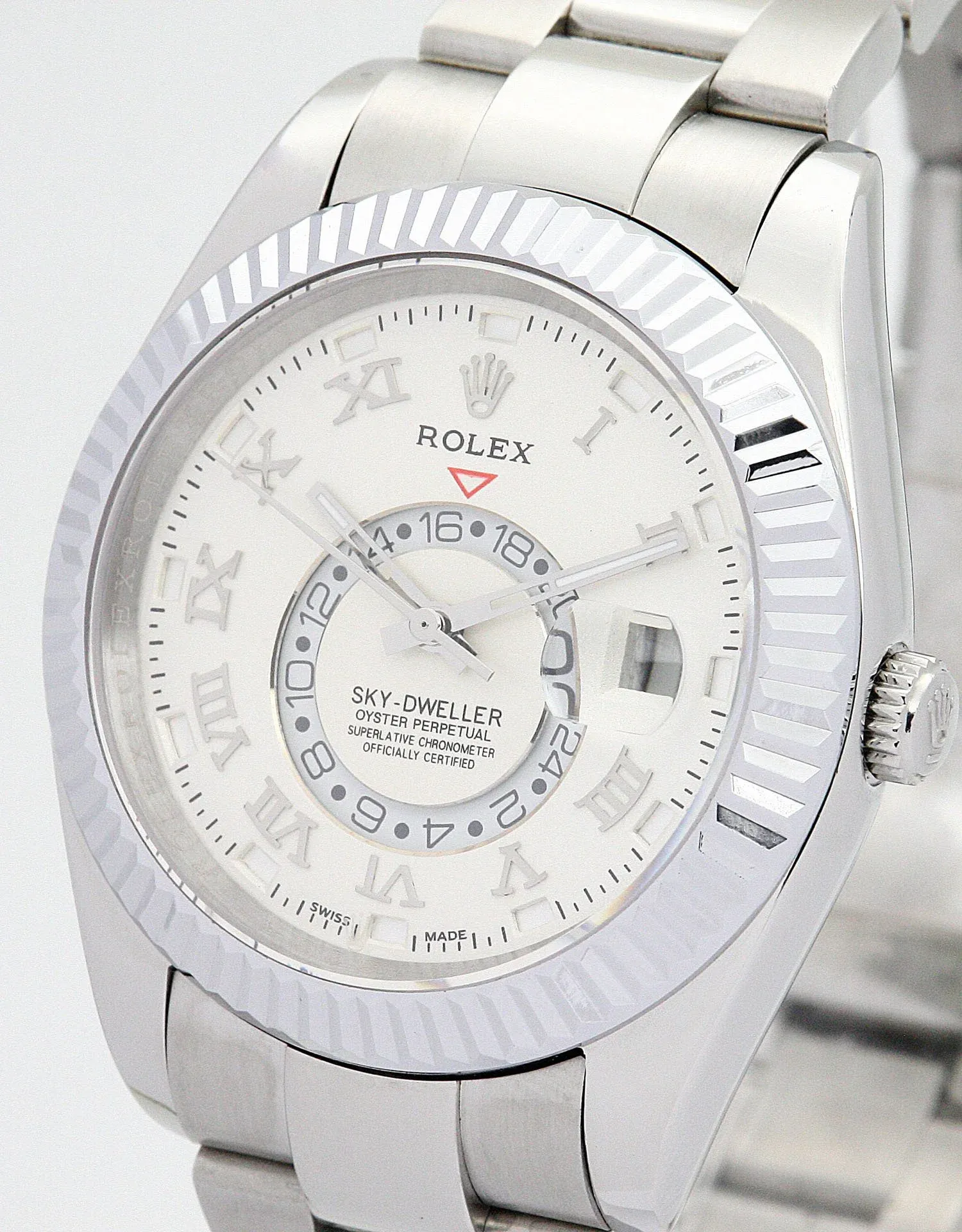 Rolex Sky-Dweller 42mm White Dial 326938