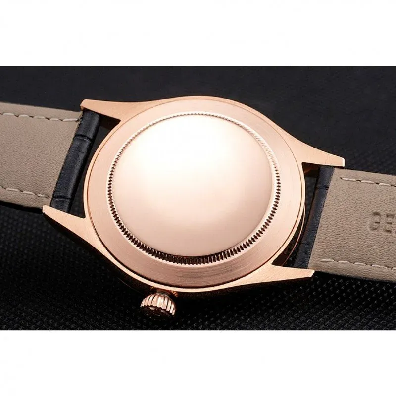 Superclone Rolex Cellini 38mm Black Dial REP016815