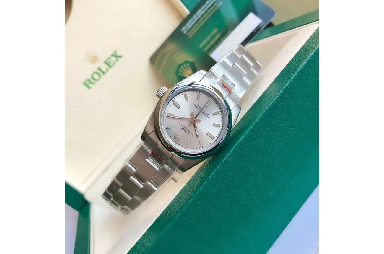 Couple Watches Rolex Oyster Perpetual 31/41mm SS/SS Sliver/Stk