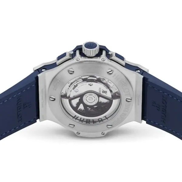 Hublot Big Bang Men Automatic Blue Alligator Watch 301.SX.7170.LR