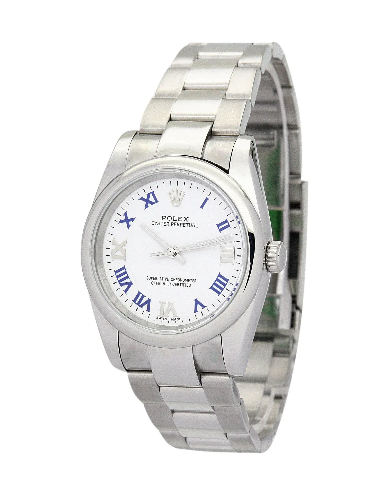 Rolex Oyster Perpetual Lady 31mm White Dial 177200