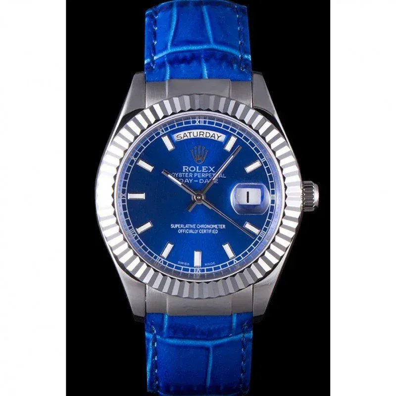 Superclone Rolex Day-Date 35mm Blue Dial 621490