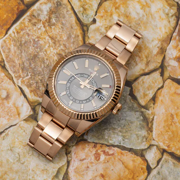 Superclone Rolex Sky-Dweller 42 mm Slate Dial Oyster 336935