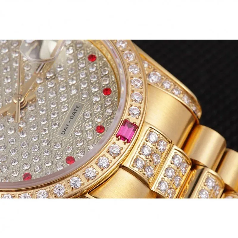 Superclone Rolex Day-Date 37mm Diamond Dial 621614