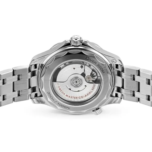 Omega Seamaster Men Automatic White Stainless Steel Watch O21030422004001