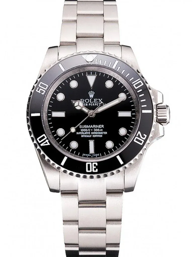 Superclone Rolex Submariner 40mm Black Dial 114060
