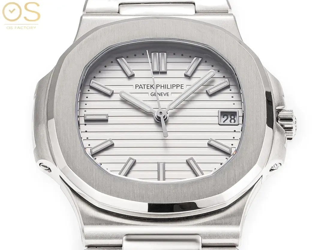 OSFactory Steel King Silver Nautilus Watch