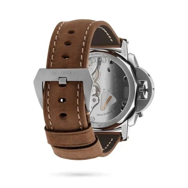 Panerai Luminor Men Automatic Black Calf Watch PAM00422