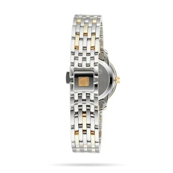 Omega De Ville Women Quartz Mother of Pearl 18ct Yellow Gold Watch O42420246055001