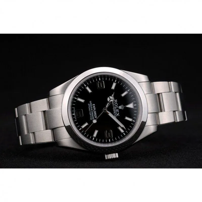 Superclone Rolex Explorer 39mm Black Dial 42002
