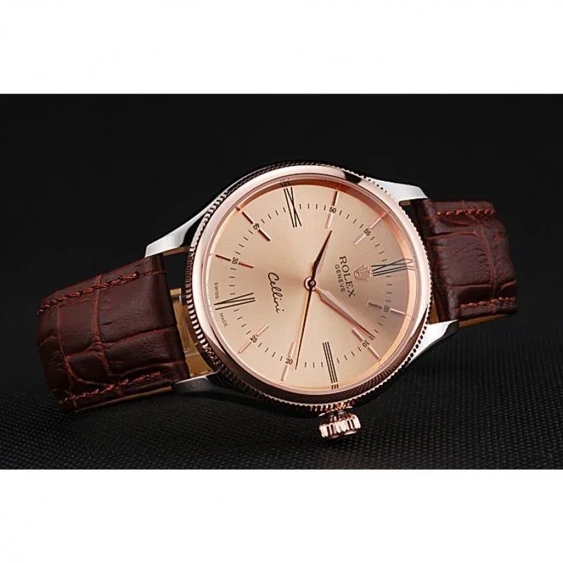 Rolex Cellini 40mm Orange Dial 622840