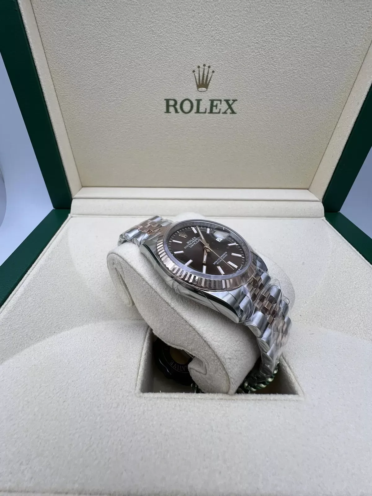 Superclone Rolex Datejust 36 mm Chocolate Dial 126231 Jubilee