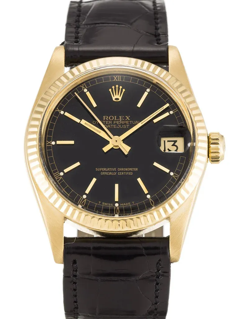 Rolex Datejust Mid-Size 31mm Black Dial 6827