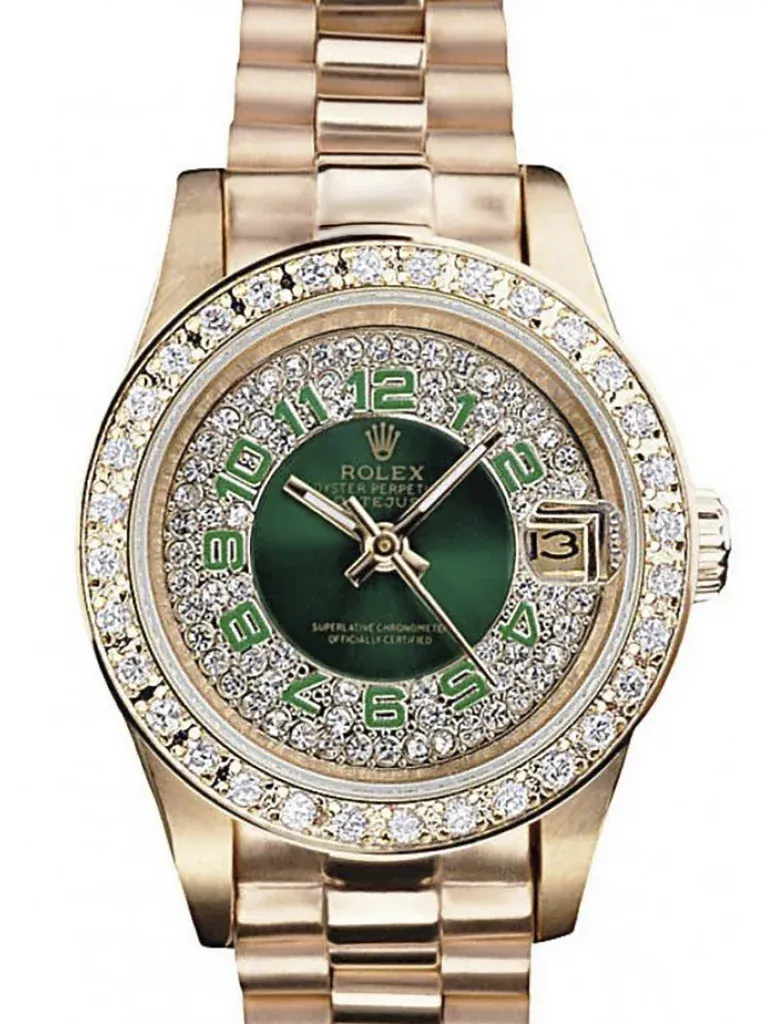 Rolex Datejust 28mm Green Dial RL39
