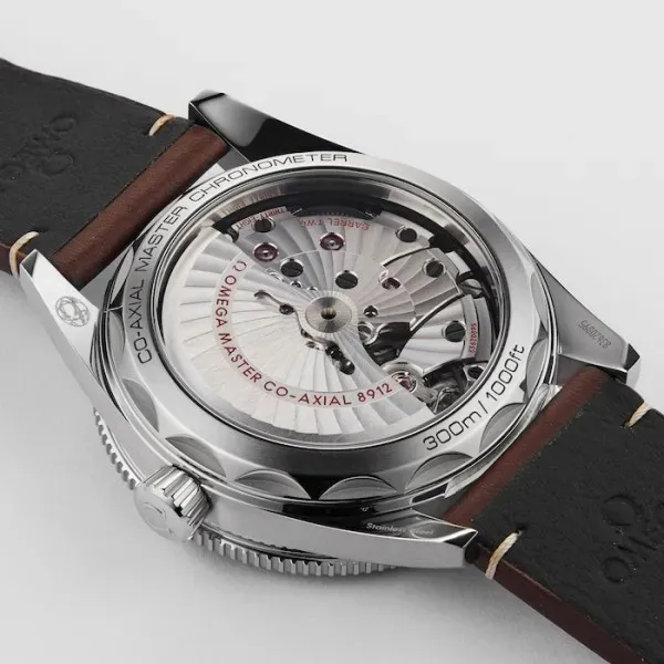 Omega Seamaster Men Automatic Black Calf Watch O23432412101001