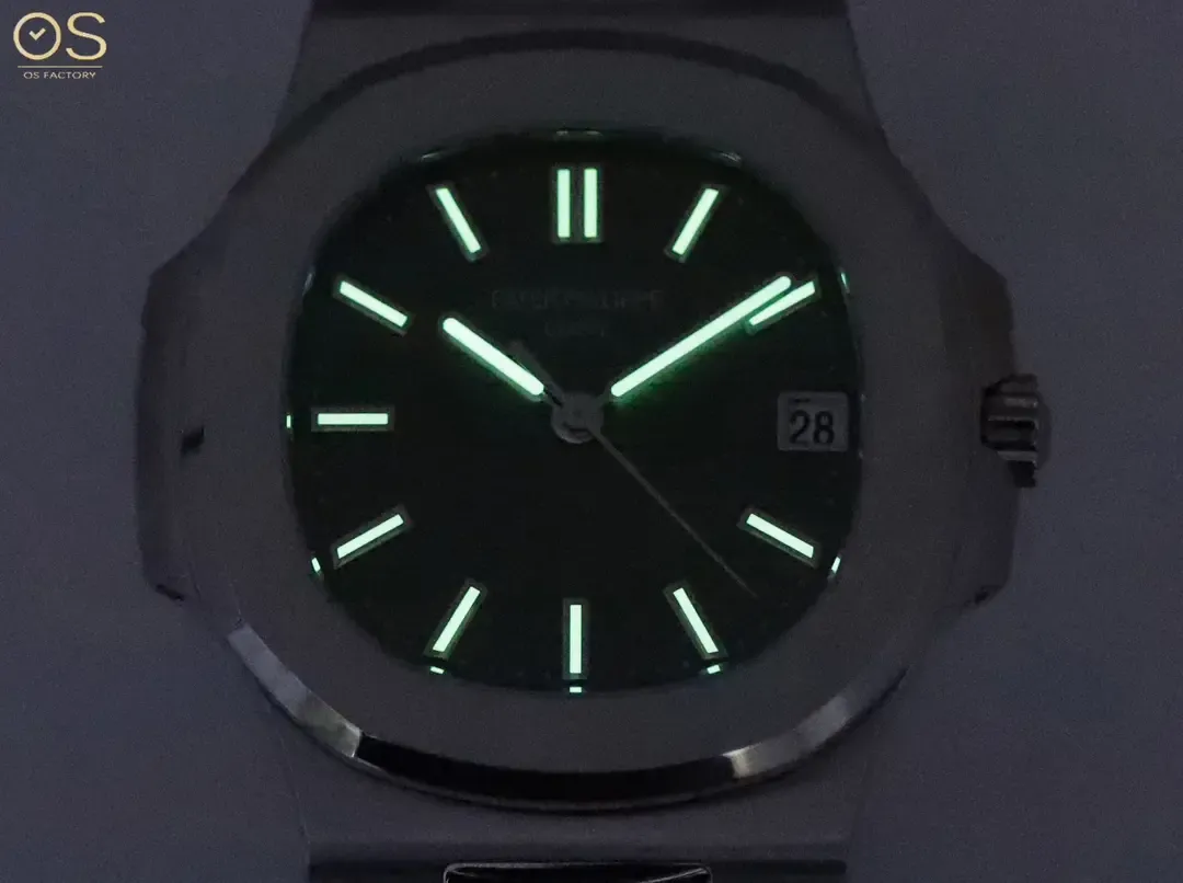 OSFactory Steel King Blue Nautilus Watch