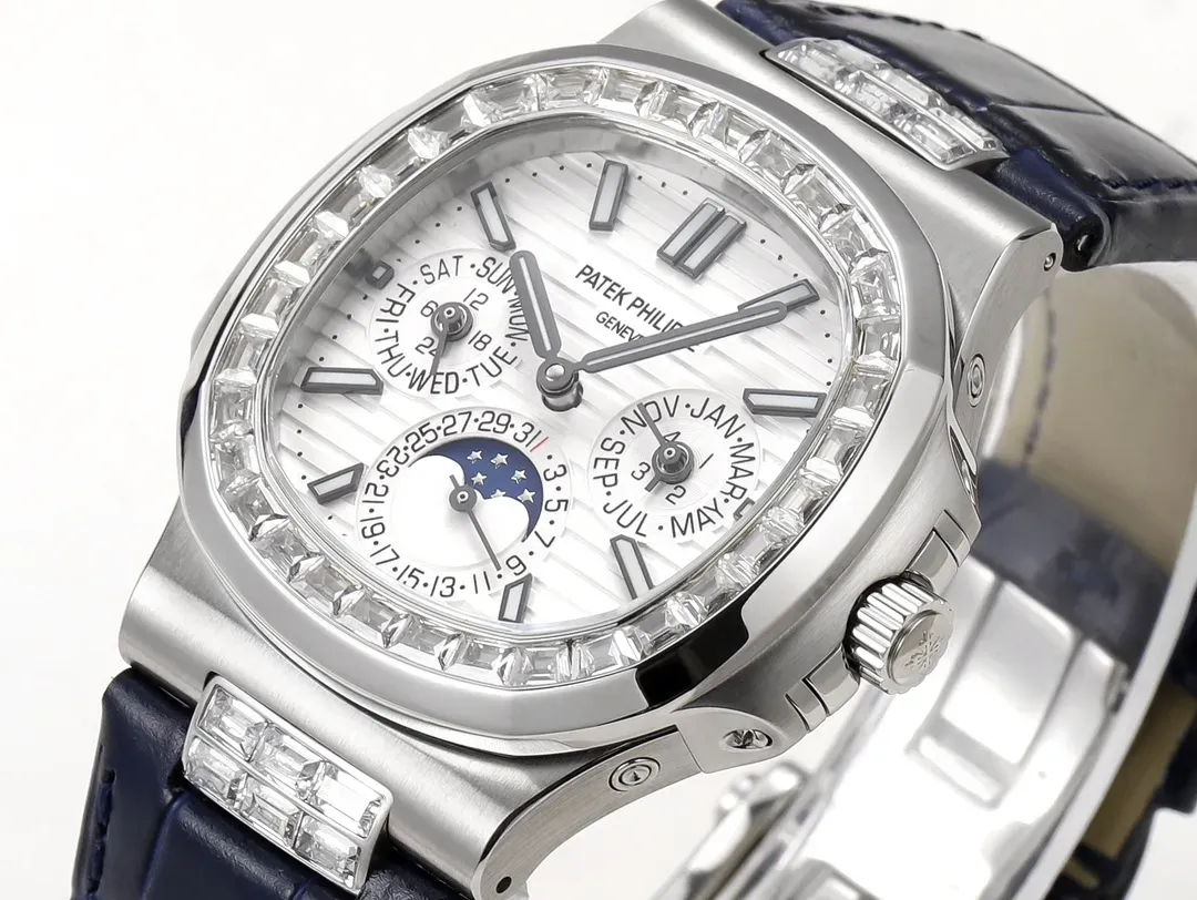 TW Patek Philippe Blue Nautilus Watch