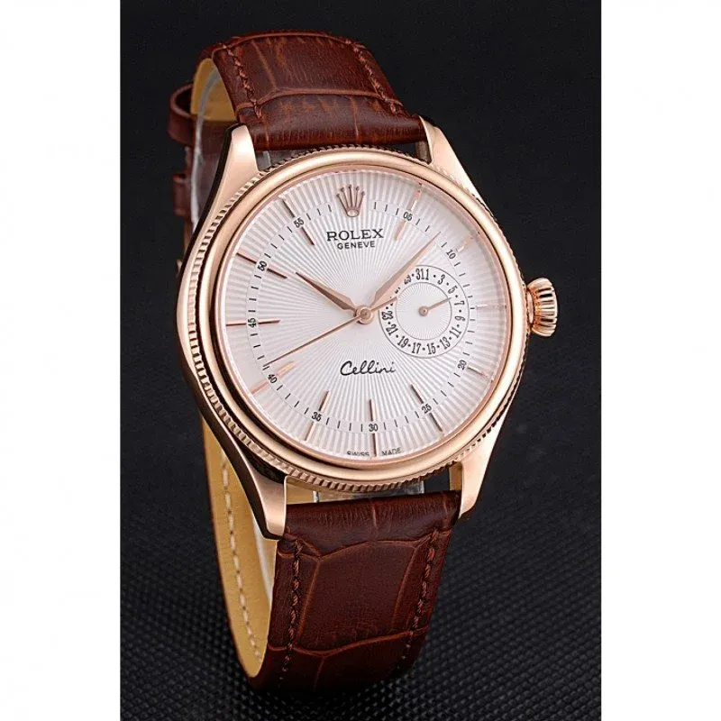 Rolex Cellini 38mm White Dial 622725