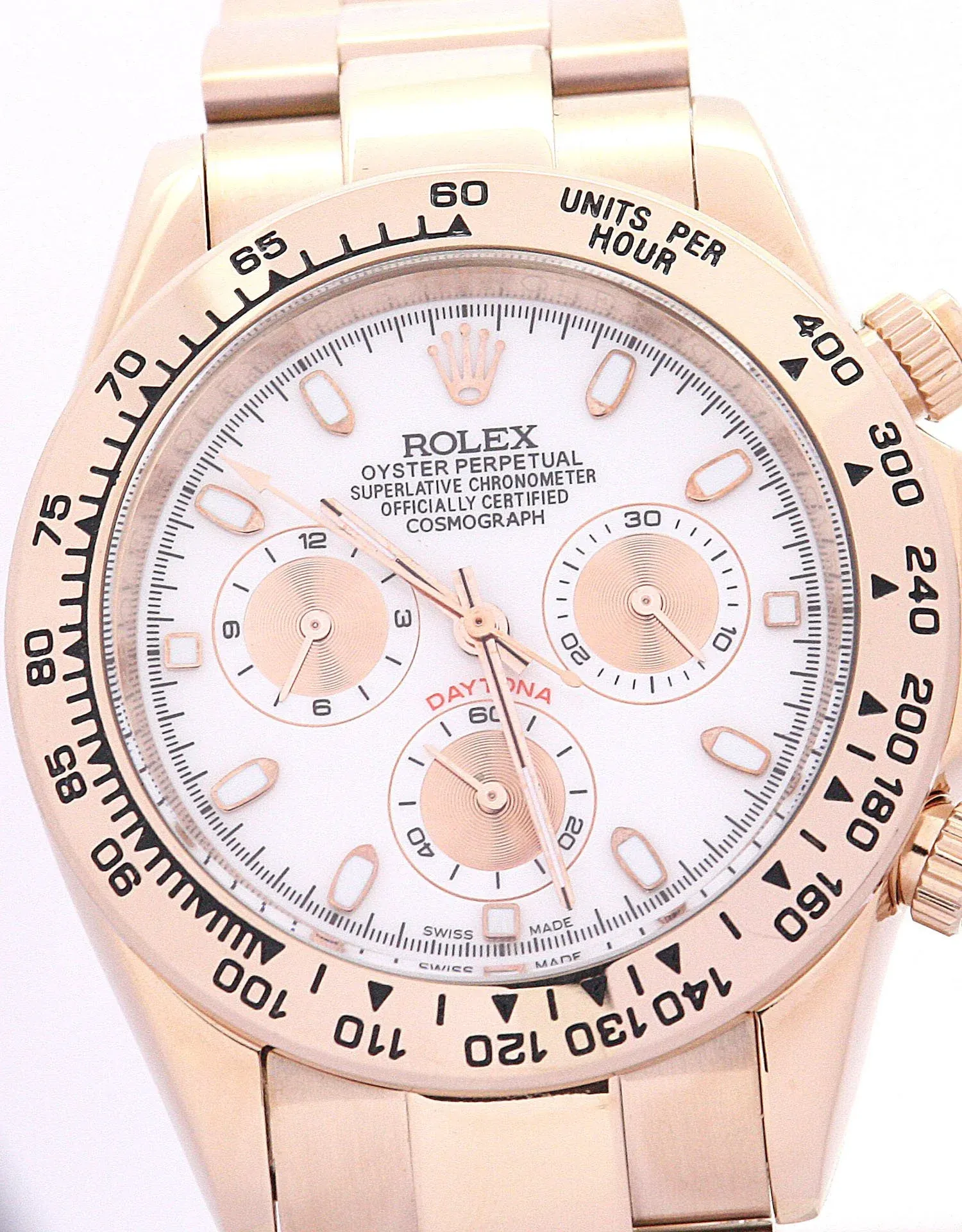 Rolex Daytona 40mm Ivory Dial 116505