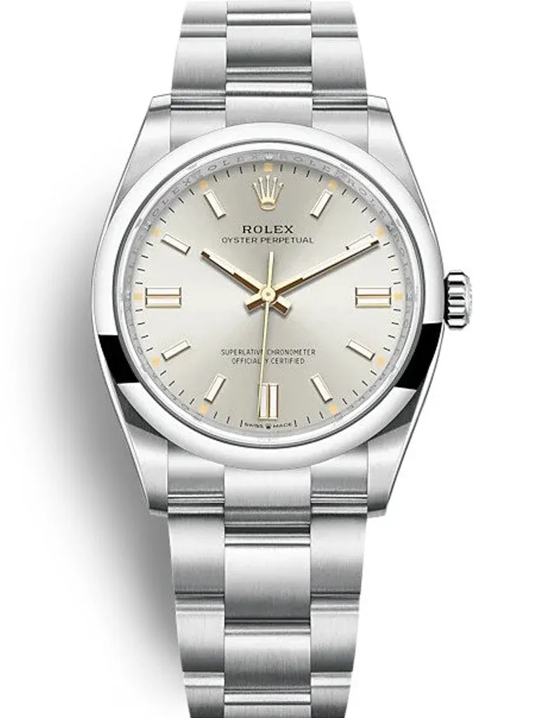 Rolex Oyster Perpetual Lady 36mm Silver Dial 126000
