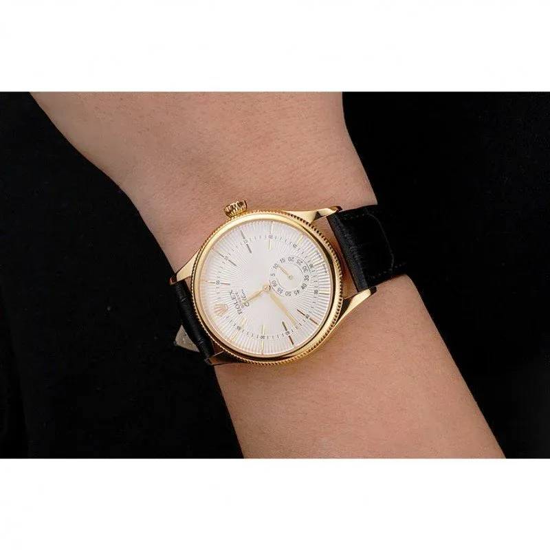 Superclone Rolex Cellini 38mm White Dial REP016810