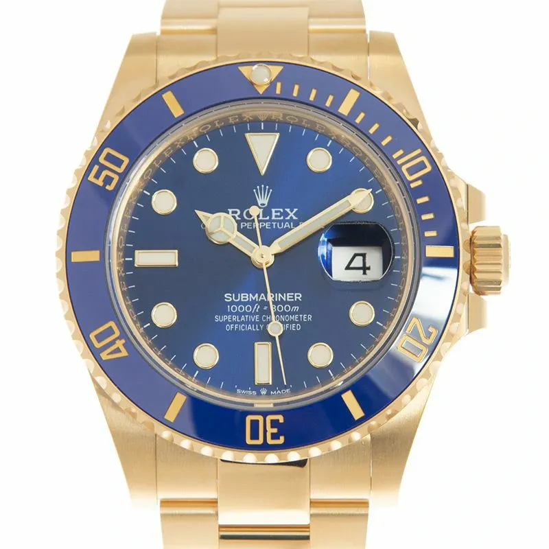 Rolex Submariner 41mm Blue Dial 126618LB