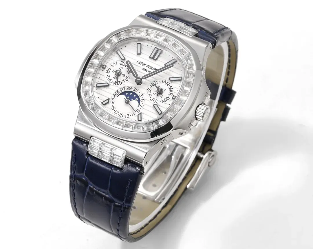 TW Patek Philippe Blue Nautilus Watch