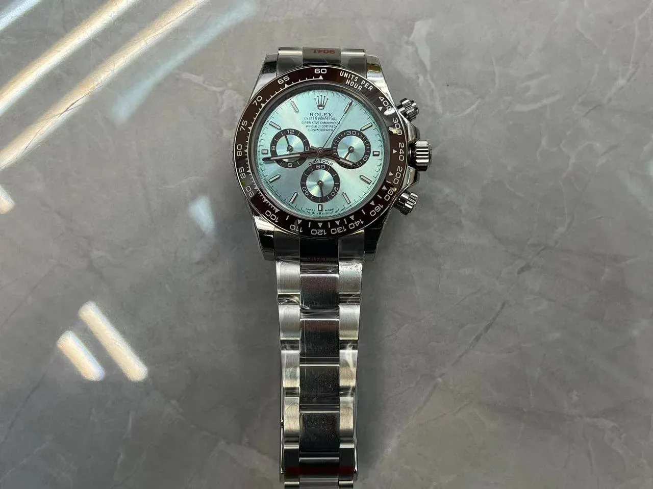 Superclone Rolex Daytona 40 mm 126506  Platona  Open Caseback