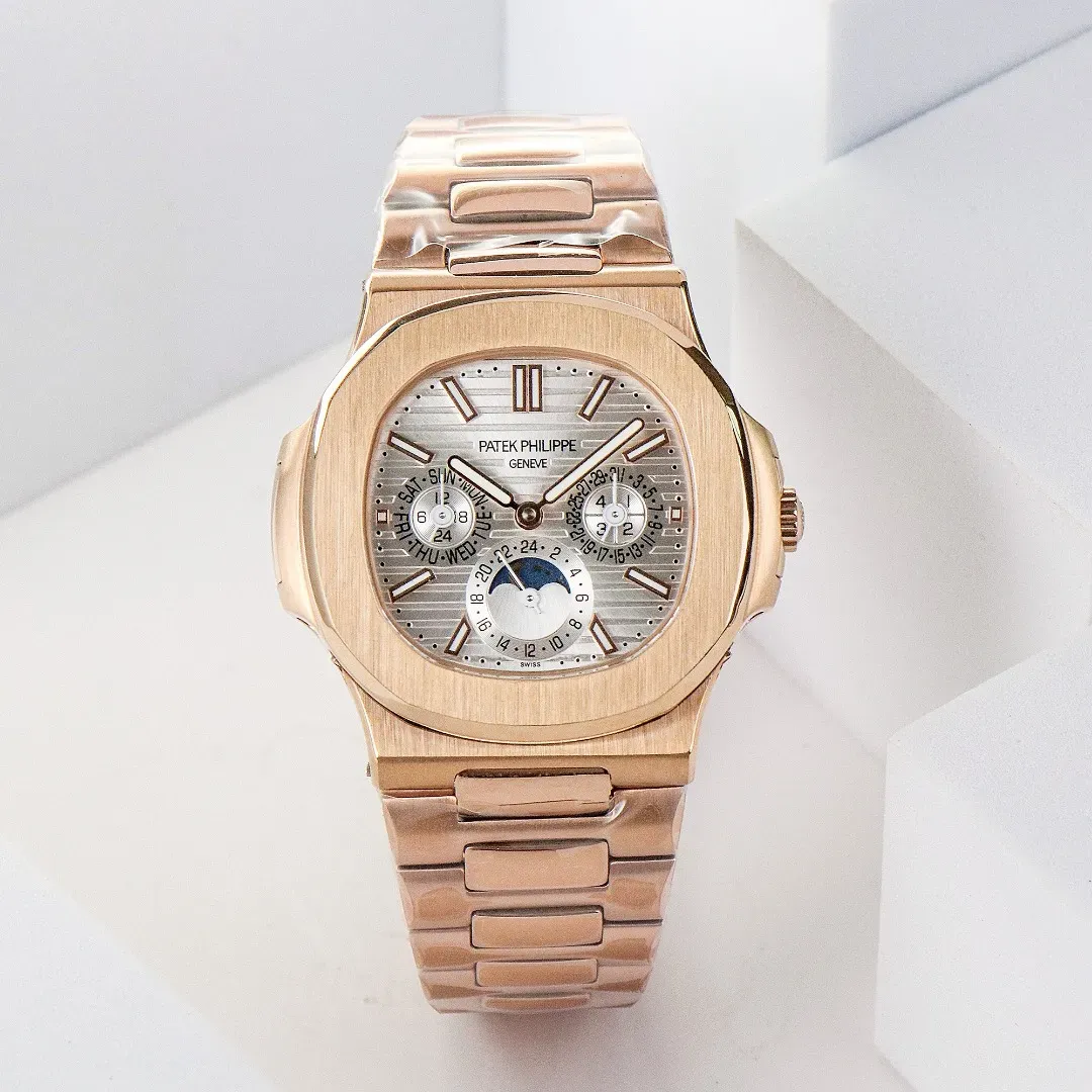 Patek Philippe Rose Gold Nautilus Watch