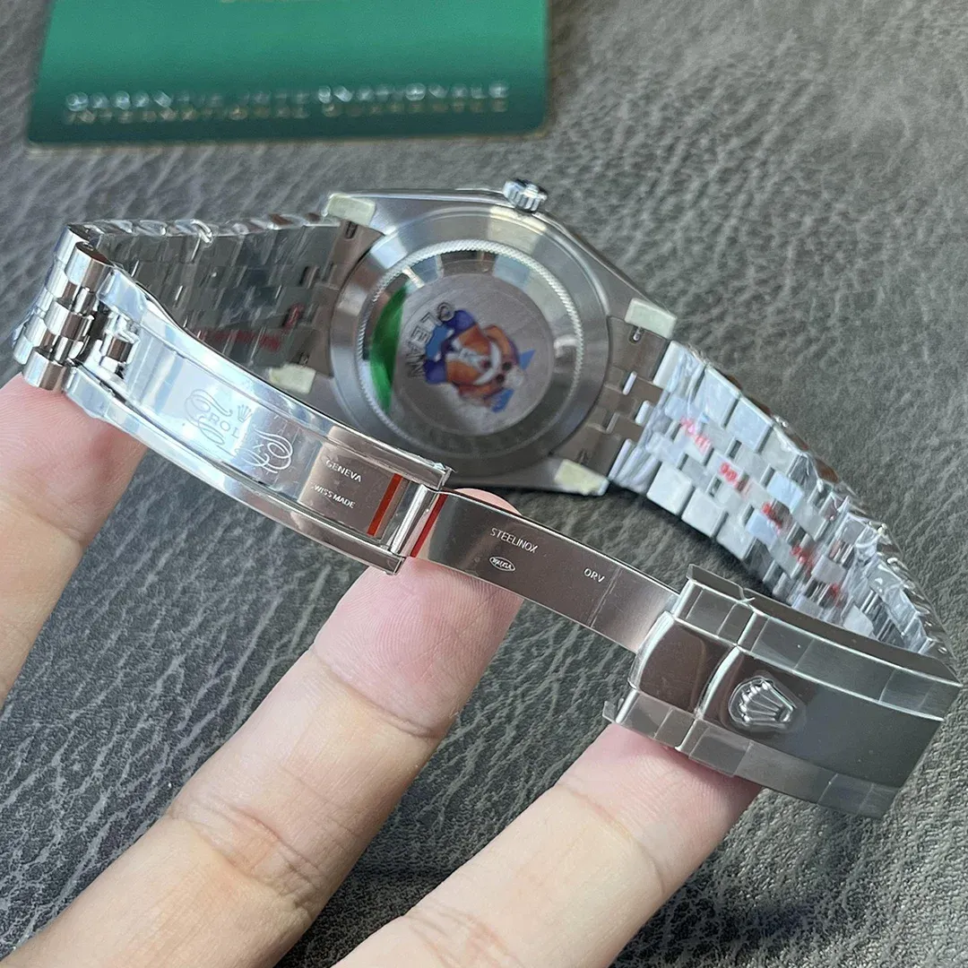 Superclone Rolex Datejust 41mm Rhodium Dial 126334 Jubilee