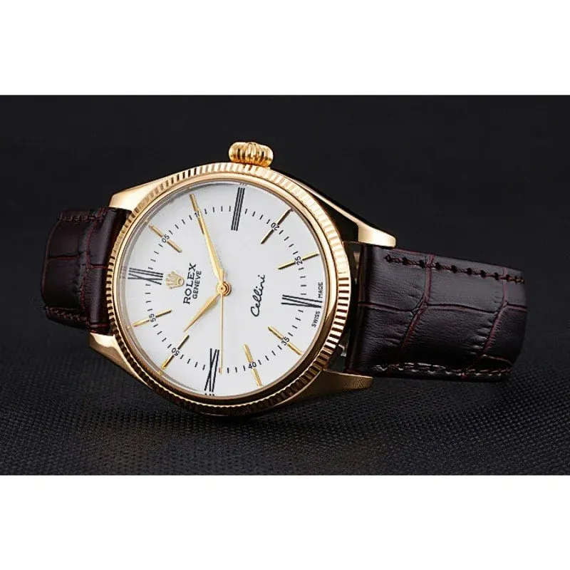 Rolex Cellini 40mm White Dial 622833