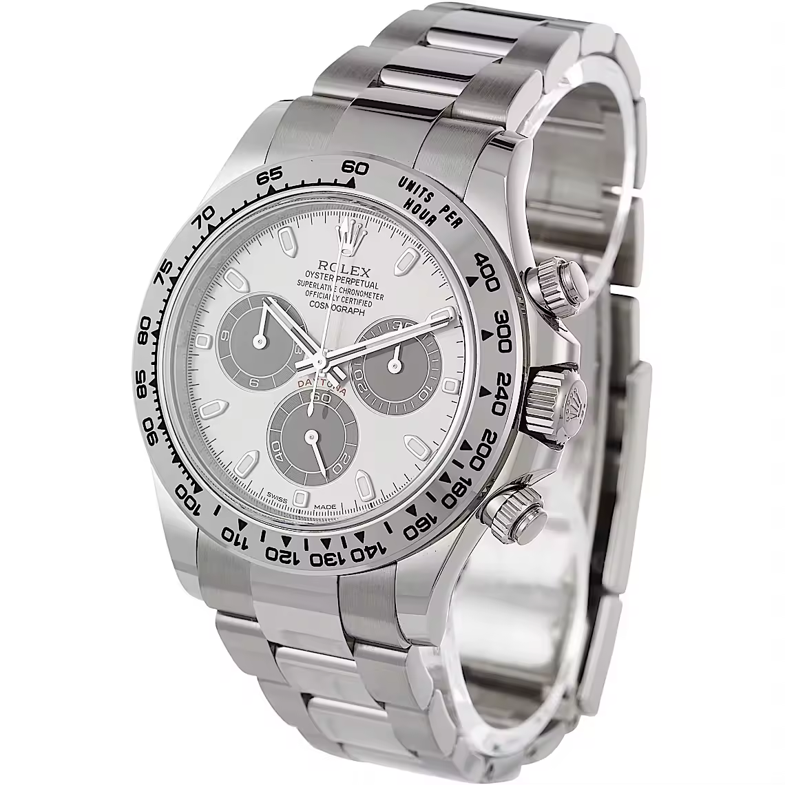 Superclone Rolex Daytona Silver Dial 116509 40mm