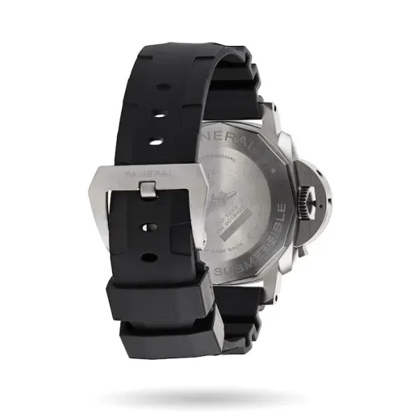 Panerai Submersible Men Automatic Blue Rubber Watch PAM00692