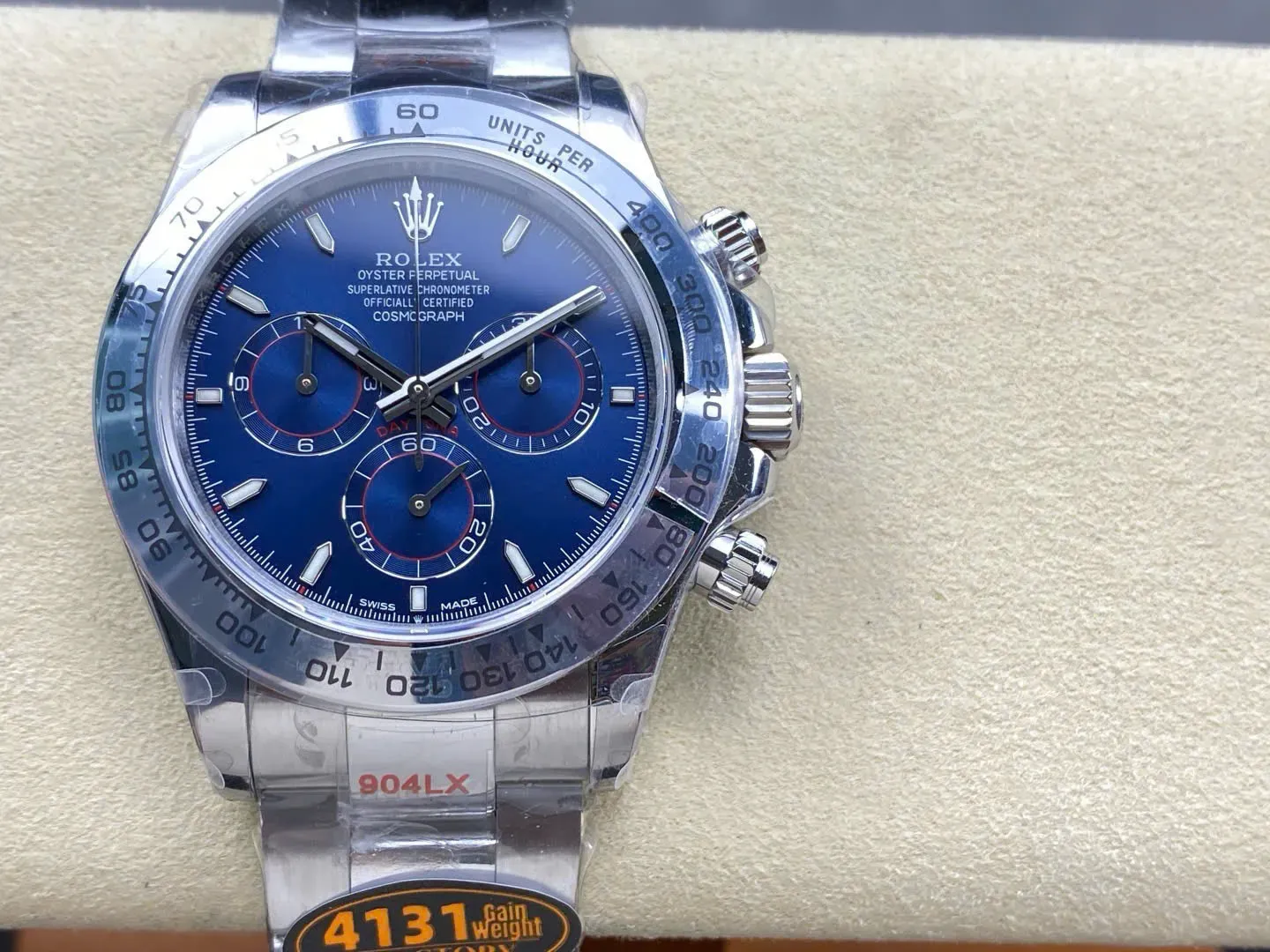 Superclone Rolex Daytona 40 mm 126509 Bright Blue Dial