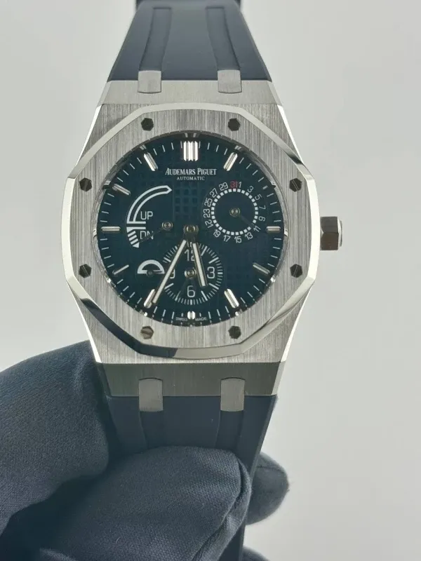 Audemars Piguet Royal Oak Dual Time Blue 26124ST.OO.D018CR.01