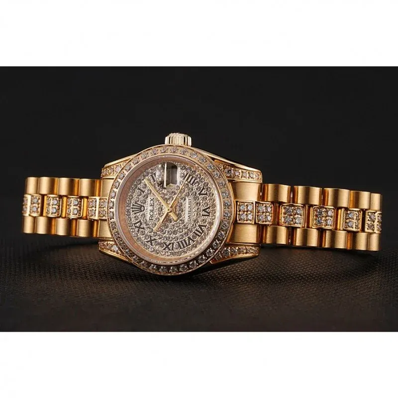 Superclone Rolex Datejust 21mm Gold Dial 1453955