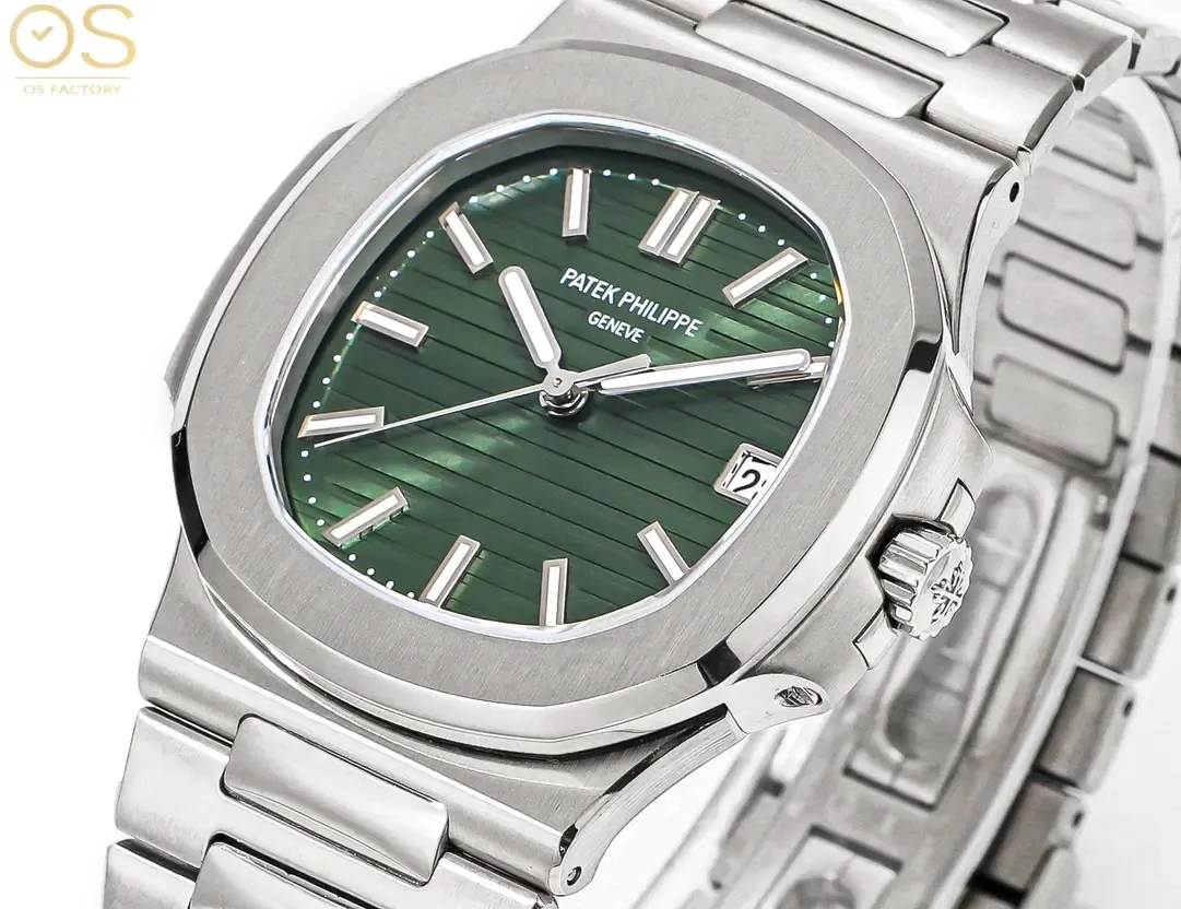 OSFactory Nautilus Green Dial Steel Watch