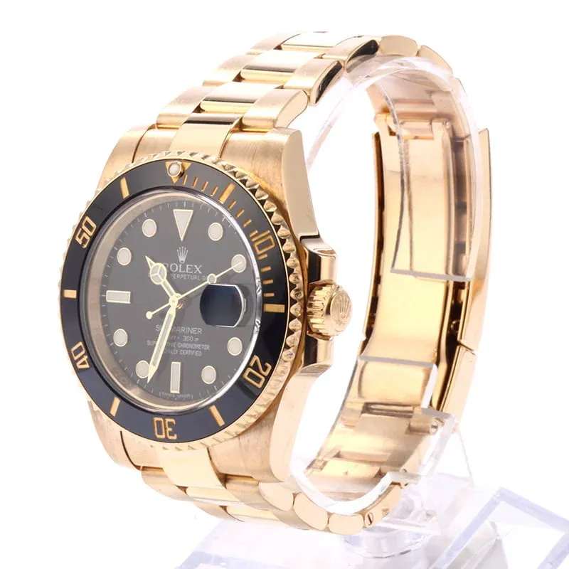 Superclone Rolex Submariner 40mm Black Dial 116618LN