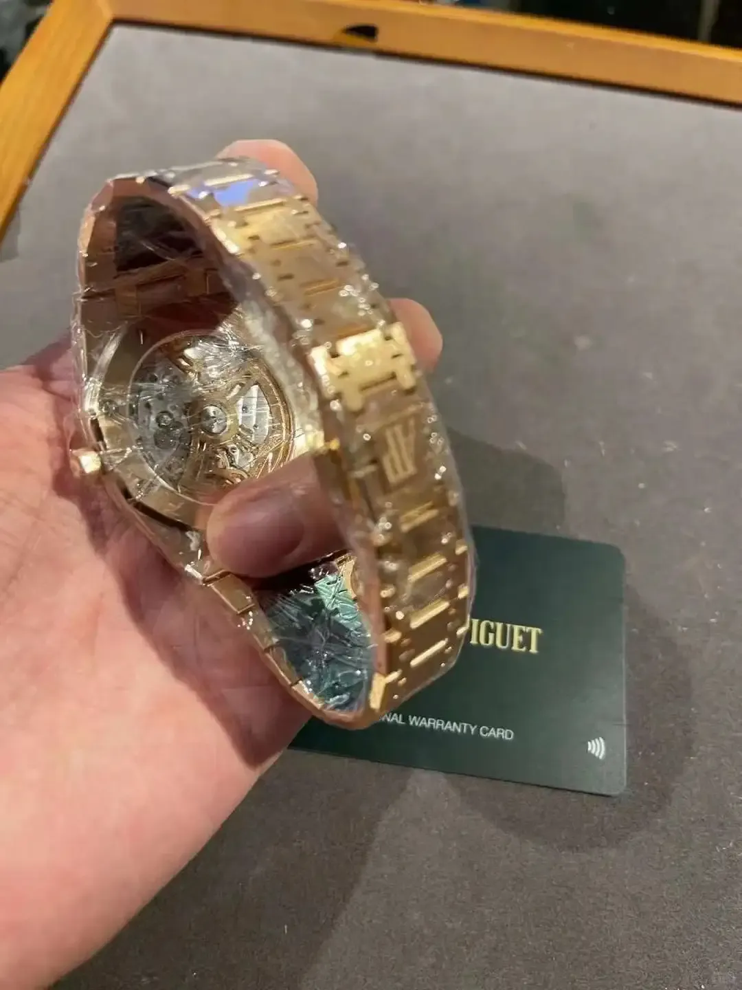 Audemars Piguet Royal Oak Quartz Brown 67650OR.OO.1261OR.01