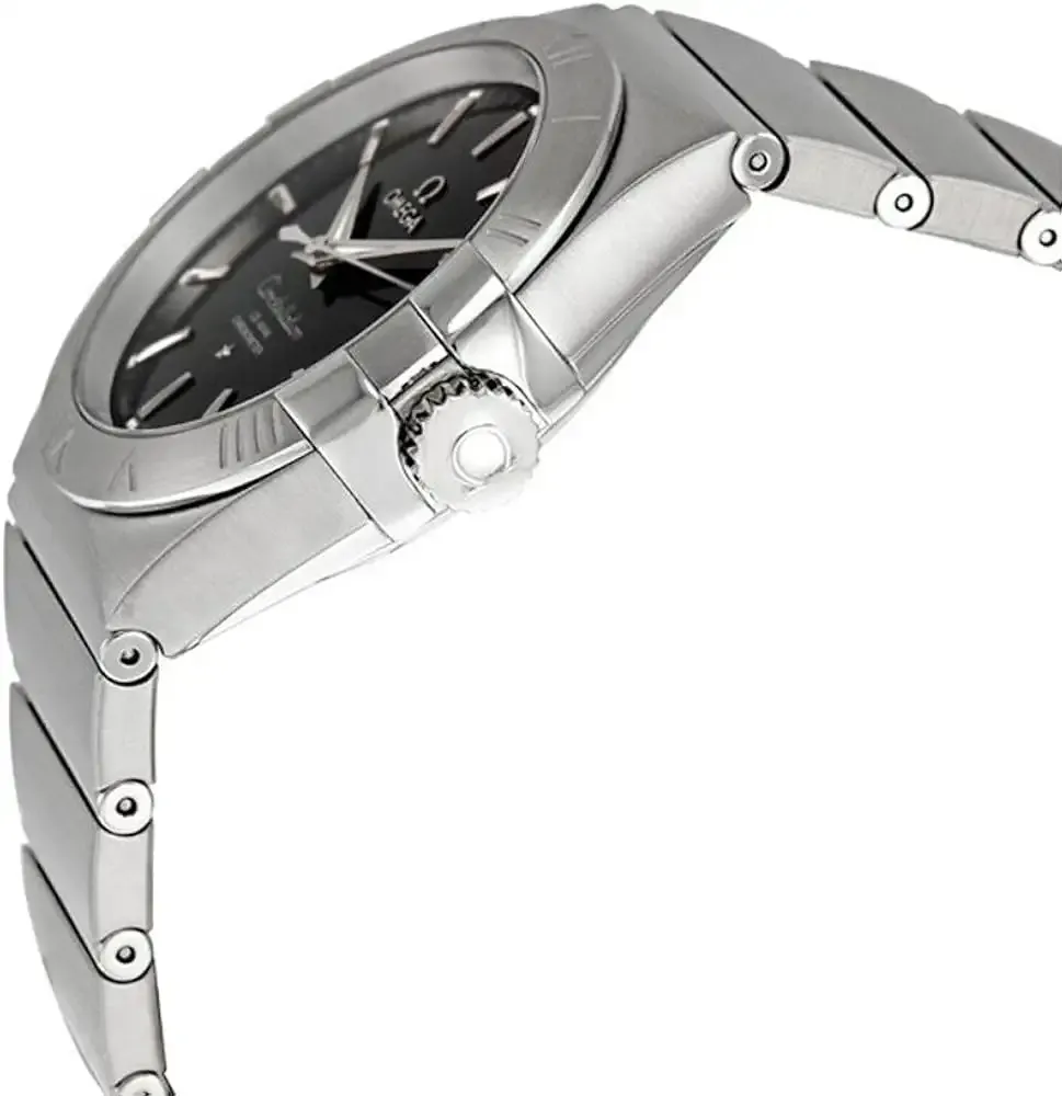 Omega Constellation Men Automatic Black Stainless Steel Watch O13110362001001
