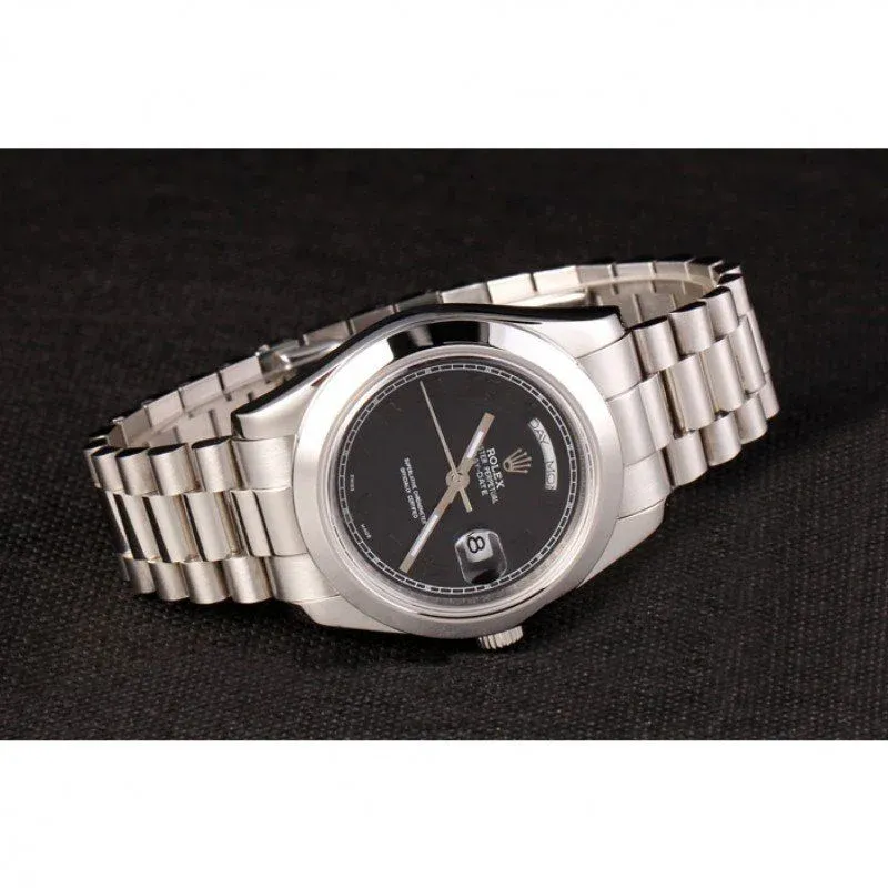 Superclone Rolex Day-Date 40mm Black Dial 80294