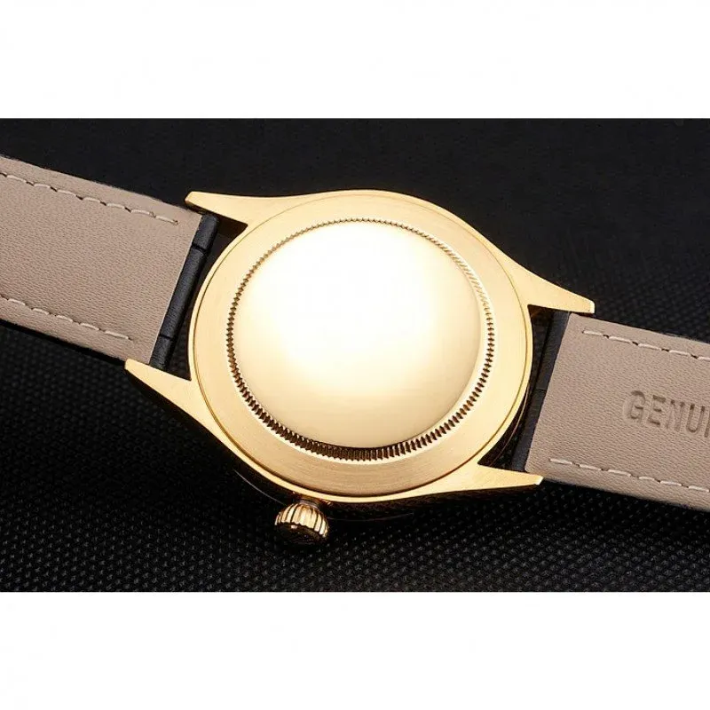 Superclone Rolex Cellini 38mm Black Dial REP016806