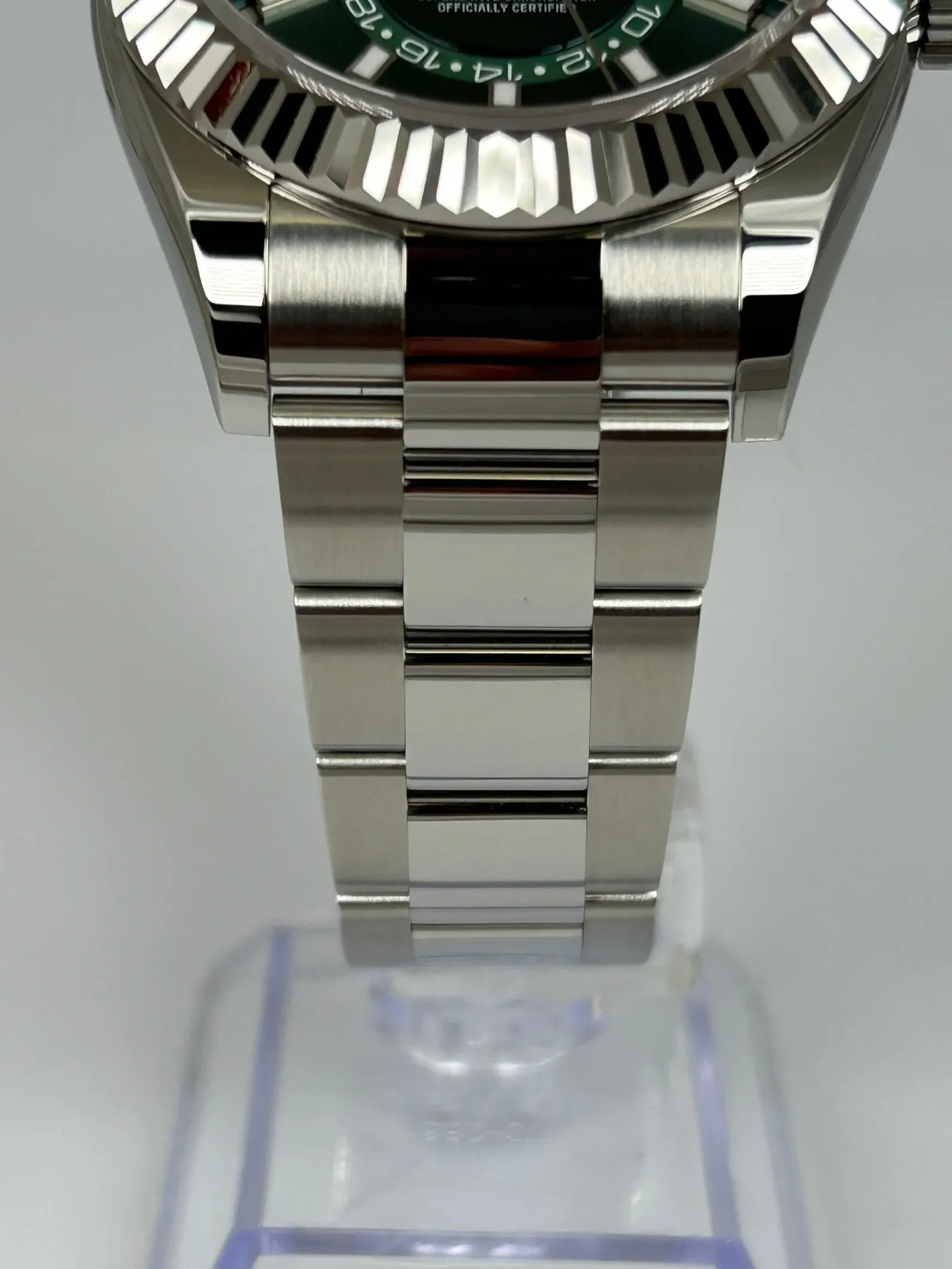 Superclone Rolex Sky-Dweller 42 mm Mint green Dial 336934 Oyster