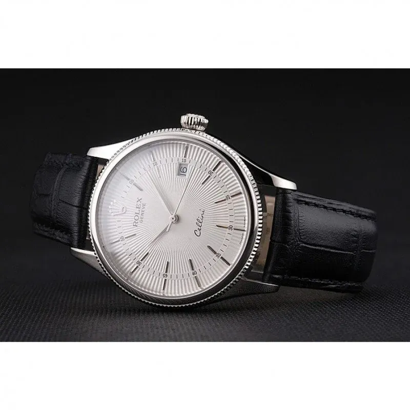 Superclone Rolex Cellini 38mm White Dial REP016802