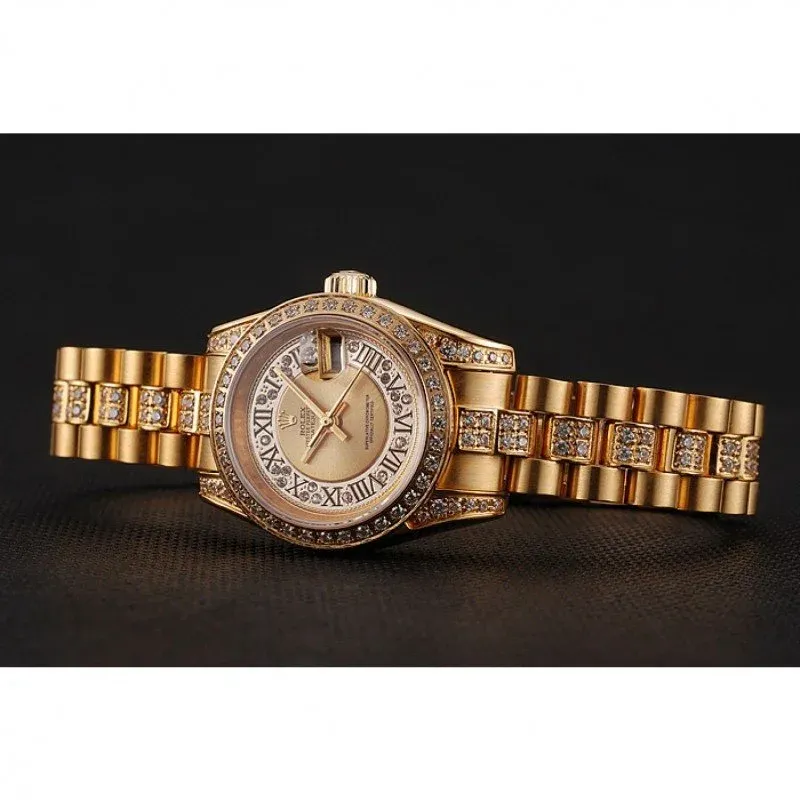 Superclone Rolex Datejust 21mm Gold Dial 1453953